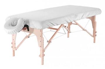 Hoeslaken massagetafel wit 180x52 cm beschikbaar voor biedingen