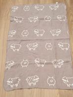 Zara home ledikantdeken katoen grijs wit schaapjes, Jongetje of Meisje, Wit, Overige typen, Ophalen of Verzenden
