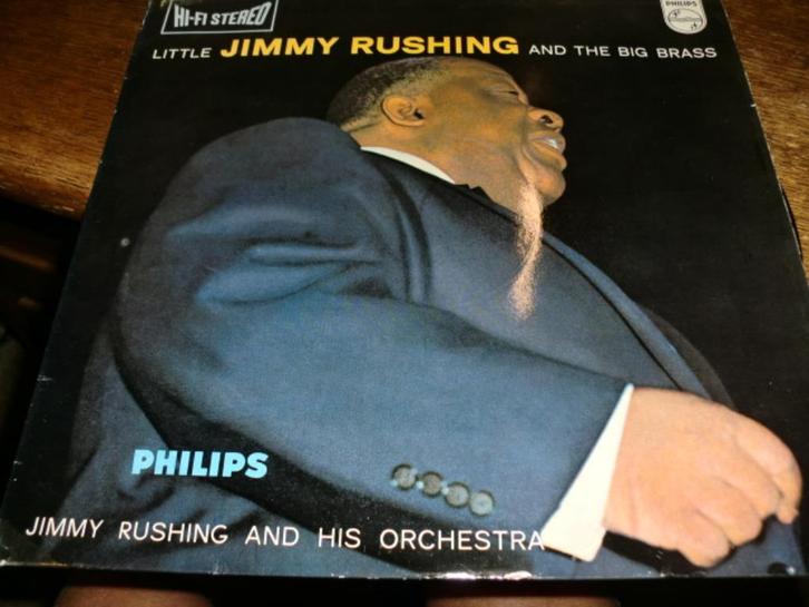 Jimmy Rushing And The Big Brass  Philips LP 1958, Cd's en Dvd's, Vinyl | Jazz en Blues, Gebruikt, Jazz, 1940 tot 1960, 12 inch