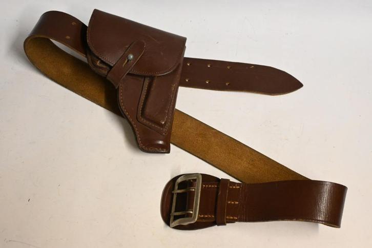 DDR MDI vopo polizei riem + makarov holster oost duitsland, Verzamelen, Militaria | Algemeen, Landmacht, Overige typen, Duitsland