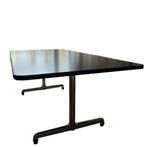 Vintage zwarte Castelli Tafel Design Anna Castelli, Ophalen, Metaal, 100 tot 150 cm, 200 cm of meer