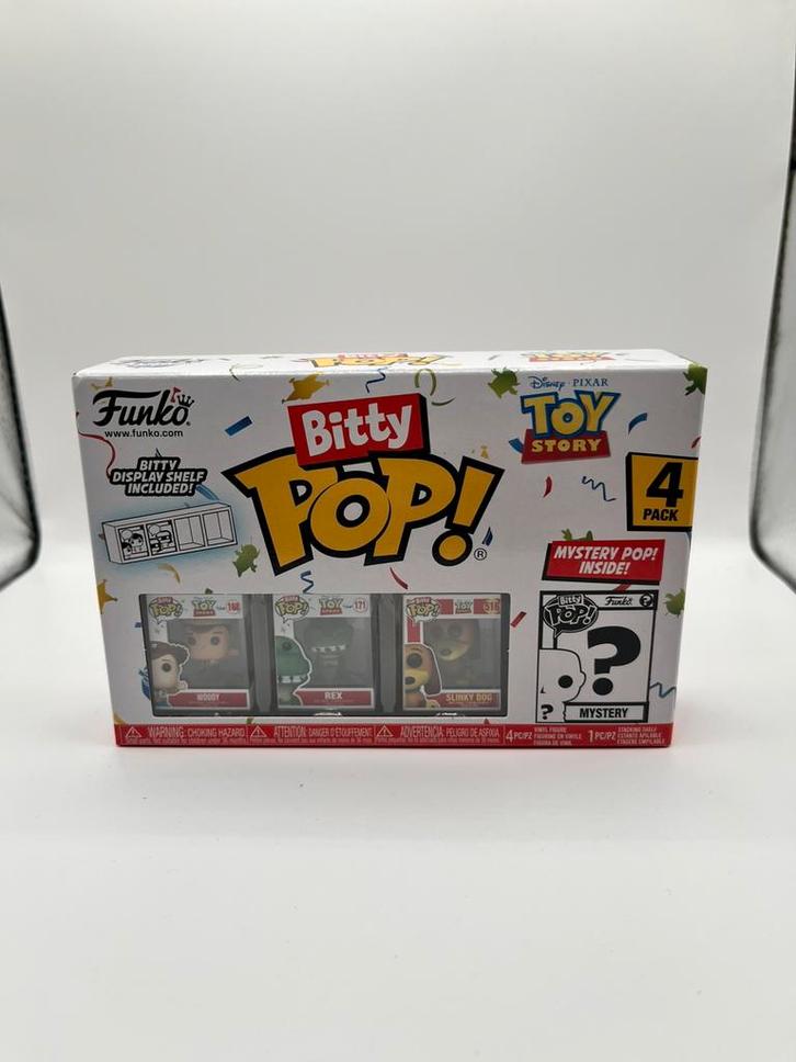 Funko Bitty Pop! Disney Pixar Toy Story 4 Pack, Verzamelen, Poppetjes en Figuurtjes, Nieuw, Ophalen of Verzenden