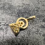 14 karaat gouden hanger heilige maria Jezus, Ophalen of Verzenden, Zo goed als nieuw, Goud, Kruis of Symbool