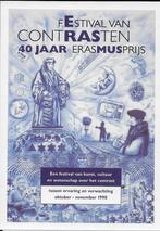 Hugo Kaagman fEstival van contRASten 40 jaar erasMUSprijs, Ophalen of Verzenden, 1980 tot heden, Ongelopen, Cultuur en Media