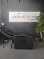 Staopstoel Hukla Zwart Leder, Minder dan 50 cm, Gebruikt, Minder dan 75 cm, Leer