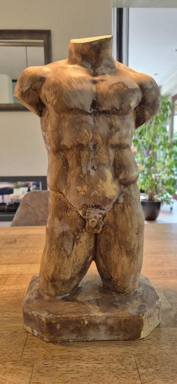 Borstbeeld mannelijke torso beschikbaar voor biedingen