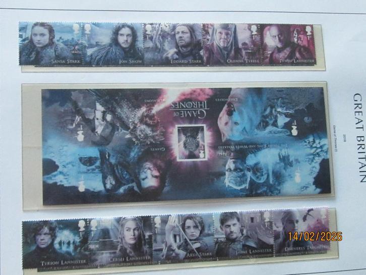 Nico Engeland Periode 2018/2020 Postfris, Postzegels en Munten, Postzegels | Volle albums en Verzamelingen, Buitenland, Ophalen of Verzenden