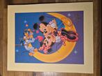 Disney litho Mickey minnie en pluto maan, Ophalen of Verzenden