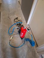 Kleine compressor met losse drukvat 6 liter, Doe-het-zelf en Verbouw, Compressors, Ophalen, Gebruikt, Minder dan 200 liter/min