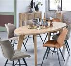 Grote eettafel 220x110cm acacia hout van Pronto, Ophalen, Modern design, 100 tot 150 cm, 200 cm of meer