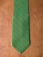 Salvatore Ferragamo Stropdas - Groen, Kleding | Heren, Stropdassen, Ophalen of Verzenden, Zo goed als nieuw, Groen, Met patroon