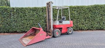 Heftruck Linde H25D hydraulische grondbak € 3.750,-  beschikbaar voor biedingen