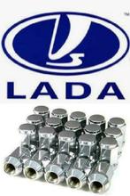 Set chromen wielmoeren voor uw Lada Niva! Gratis verzending, Ophalen of Verzenden, Nieuw