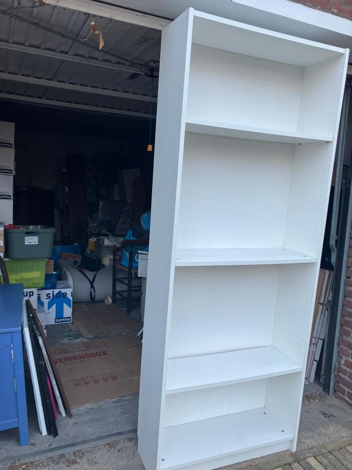 Billy boekenkast, Huis en Inrichting, Kasten | Boekenkasten, Gebruikt, 50 tot 100 cm, 200 cm of meer, 25 tot 50 cm, Met plank(en)
