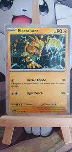 Electabuzz holo 125/165!  MEW 151 pokemon kaart, Nieuw, Foil, Losse kaart, Verzenden