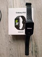 Samsung Galaxy fit3 met 8 bandjes, Ophalen, Zwart, Slaap, Zo goed als nieuw