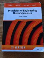 Principles of Engineering Thermodynamics - 8th Edition, Ophalen of Verzenden, Gelezen, Programmeertaal of Theorie