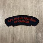 48th highlanders canvas titel, Verzamelen, Militaria | Tweede Wereldoorlog, Ophalen of Verzenden