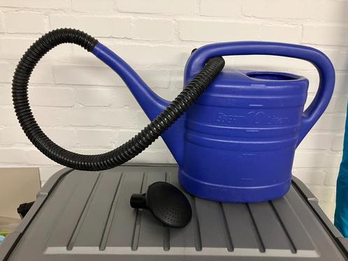 Ebert, kunsstof gieter met slang voor vullen van watertank., Caravans en Kamperen, Caravan accessoires, Gebruikt, Ophalen of Verzenden