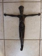 Afrikaans Corpus Christi Jezus in zwart Ebbenhout, Ophalen of Verzenden