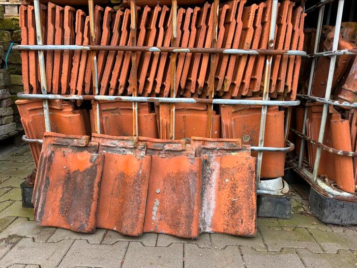 Dakpannen OVH en VHV, Doe-het-zelf en Verbouw, Dakpannen en Dakbedekking, Nieuw, Dakpannen, Steen of Klei, Rood, 15 m² of meer
