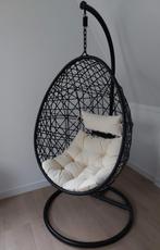 Hangstoel Ei, Huis en Inrichting, Stoelen, Ophalen, Gebruikt, Zwart, Eén
