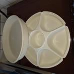 Tupperware ronde vakkendoos met deksel, Huis en Inrichting, Keuken | Tupperware, Ophalen of Verzenden, Nieuw, Crème, Overige typen