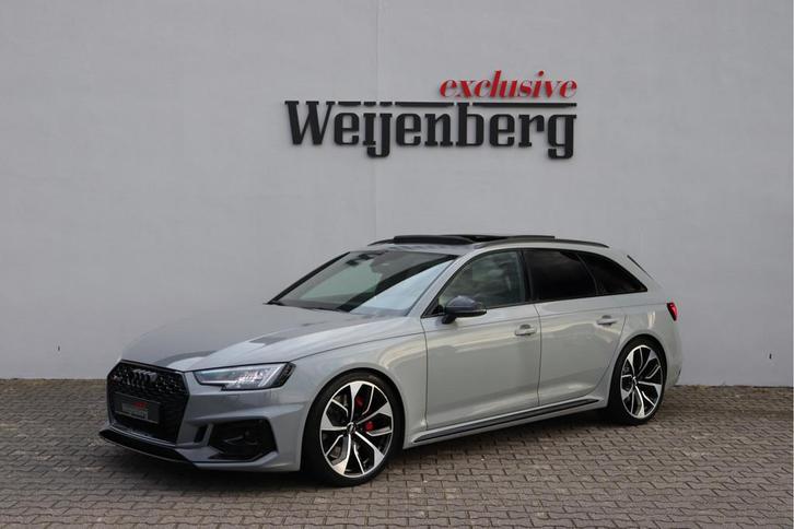 Audi RS4 2.9 TFSI Quattro Matrix Pano Massage Carbon, Auto's, Audi, Bedrijf, Te koop, RS4, 4x4, ABS, Achteruitrijcamera, Adaptive Cruise Control