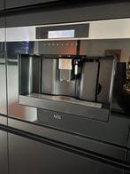 Inbouw koffiemachine AEG, Ophalen, Gebruikt, 10 kopjes of meer, Koffiemachine