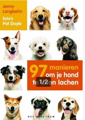 97 manieren om je hond te laten lachen - Jenny Langbehn  beschikbaar voor biedingen