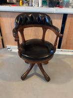 Chesterfield bureaustoel - Captain Chair - draaibaar, Ophalen
