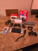 Complete Nintendo Switch Oled, Spelcomputers en Games, Zo goed als nieuw, Switch OLED, Ophalen, Met 3 controllers of meer