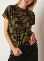 ENVII Enmoto t-shirt top met camouflageprint maat XS, Kleding | Dames, Envii, Nieuw, Ophalen of Verzenden, Korte mouw