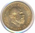 Nederland gouden tientje 1875 Willem 3 (met volle 7), Ophalen of Verzenden, Goud