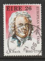Verenigd Europa 1985 - Ierland - Componisten, Postzegels en Munten, Ophalen of Verzenden, Gestempeld, Overige thema's