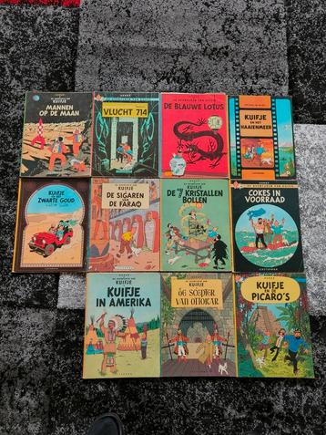 Kuifje Stripboeken - Diverse Titels beschikbaar voor biedingen