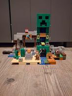 Lego minecraft creepermijn, Ophalen of Verzenden, Zo goed als nieuw, Complete set, Lego