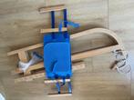 Slee, Kinderen en Baby's, Speelgoed | Buiten | Sleeën, Ophalen, Rugleuning, Nieuw, Hout
