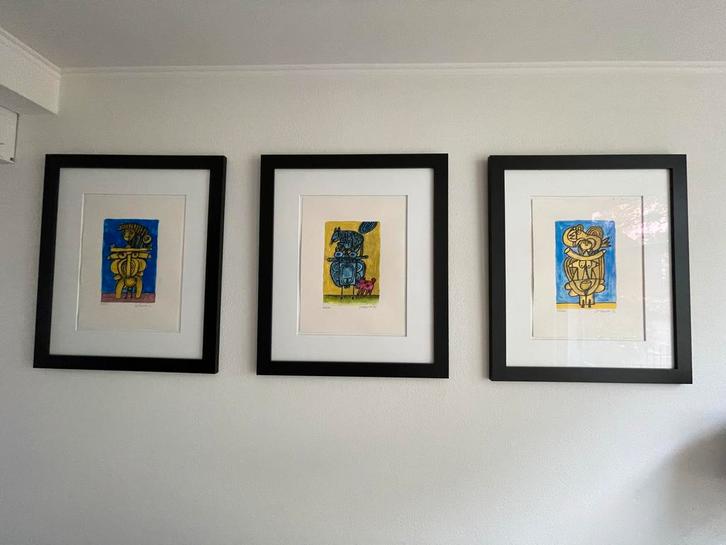 Corneille Collectie ter Overname, Antiek en Kunst, Kunst | Etsen en Gravures, Ophalen of Verzenden