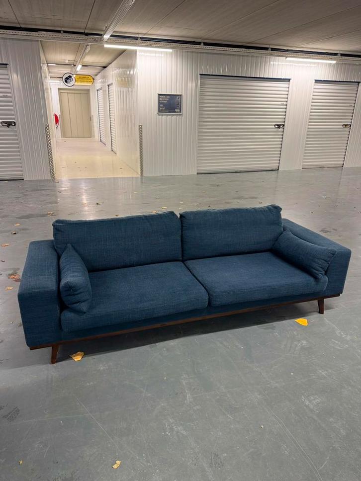 Stijlvolle 3-zits bank – Scandinavisch design, Huis en Inrichting, Banken | Bankstellen, Zo goed als nieuw, Driepersoons, 200 tot 250 cm