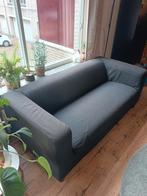 Zwarte bank, Huis en Inrichting, Banken | Bankstellen, Ophalen, Gebruikt, 150 tot 200 cm, Tweepersoons