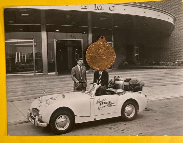 AUSTIN HEALEY SPRITE FROGEYE 1959/ 1960, Boeken, Auto's | Folders en Tijdschriften, Gelezen, Overige merken, Ophalen