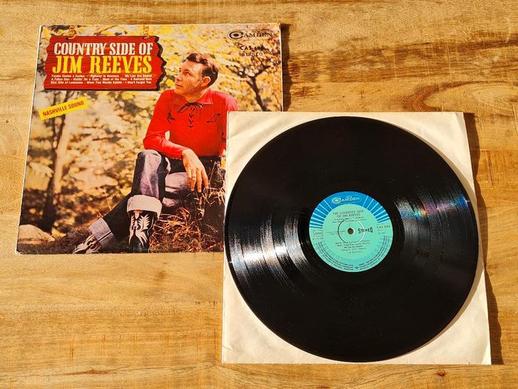 LP Jim Reeves – The Country Side Of Jim Reeves, Cd's en Dvd's, Vinyl | Country en Western, Zo goed als nieuw, 12 inch, Ophalen of Verzenden