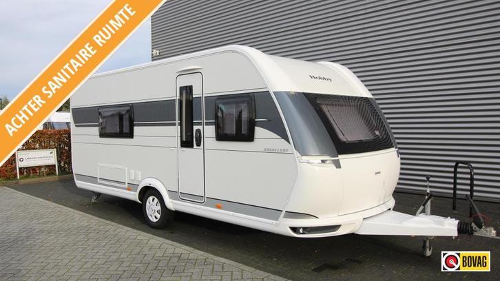 Hobby Excellent 540 WLU, Caravans en Kamperen, Caravans, Bedrijf, tot en met 4, Standaardzit, Hobby, 2 aparte bedden, Overige typen