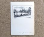 Hotel de Kap Warnsveld menu 1972 oude menukaart, Ophalen of Verzenden, Gelezen