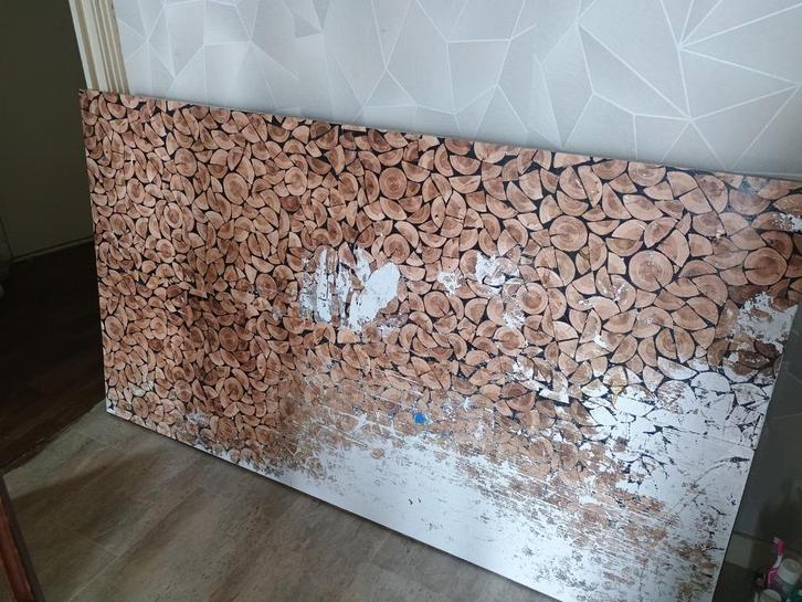 Tafelblad hout gratis, Huis en Inrichting, Tafels | Eettafels, Gebruikt, 50 tot 100 cm, 150 tot 200 cm, Vijf personen of meer