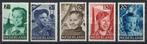 Nederland NVPH nr 573/7 postfris Kinderpostzegels 1951, Na 1940, Ophalen of Verzenden, Postfris