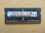 Hynix 4GB PC3-12800 DDR3-1600MHz non-ECC Unbuffered CL11 204, DDR3, Ophalen of Verzenden, Laptop, 4 GB