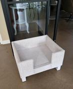 Witte rotan/rieten hondenmand, Dieren en Toebehoren, Ophalen, Riet