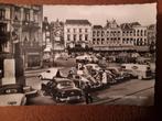 Den Bosch Markt ( 86) met veel auto's, Verzamelen, 1940 tot 1960, Ongelopen, Ophalen of Verzenden, Noord-Brabant